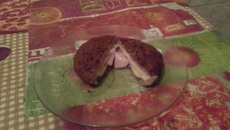 Hambúrguer recheado