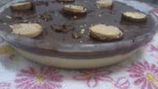 Pavê de maracujá com chocolate