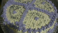 Cobertura para bolo de aniversário