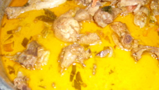 Galinha com requeijão