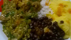 Costelinha com quiabo