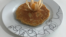 Panqueca com farinha de amêndoas