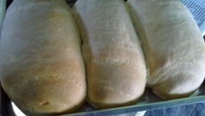 Pão caseiro da Carol