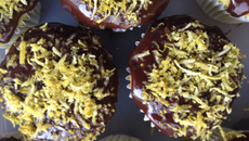 Cupcake Hulk (sabor limão)