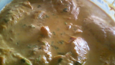 Filé de peixe cremoso