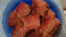 Bolo de banana com trigo para quibe