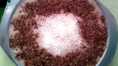 Mousse de danete com ovomaltine