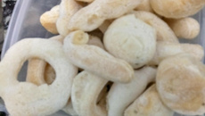 Biscoito de povilho salgado