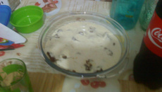 Tirinhas de carne com molho de queijo