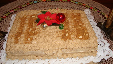 Torta de amendoim da Renê