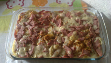 Macarronada de carne moída