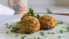 Bolinho de arroz assado