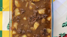 Coração de Boi com batata