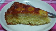 Bolo delicioso de banana