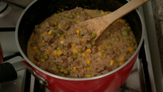 Estrogofe de carne moída