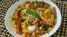 Macarrão rápido e fácil da Abima