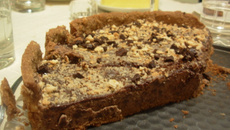 Torta bavaroise de chocolate e especiarias