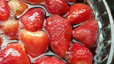 Morangos em calda