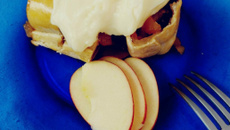 Torta de maçã - Apfelstrudel