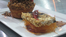 Muffin de granola e maçã