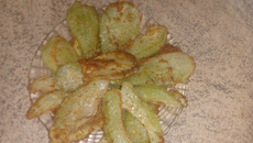 Chuchu à milanesa sem farinha