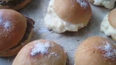 Sonho diferente assado e frito