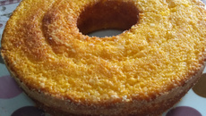 Bolo de milho com milharina