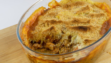 Torta de bacalhau especial de Natal