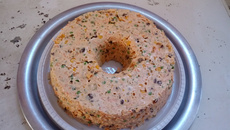 Salpicao de frango enformado