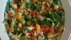 Salada Natalina light