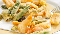 Tempurá de legumes