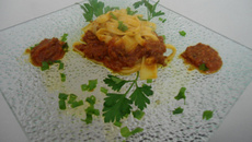 Macarrão à bolonhesa da Duda