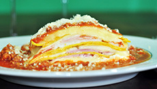 Lasanha de preguiçoso