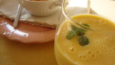 Pudim de manga à moda chinesa