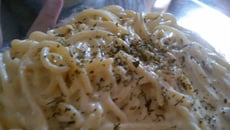 Macarrão ao Molho Branco