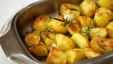 Batata rústica com alecrim