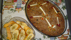 Quibe de forno recheado com ricota do Lúcio Cezar