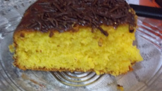 Bolo de cenoura diferente