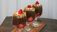 Escondidinho de morango