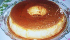 Falso pudim de leite condensado da Carol