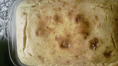 Bolo de queijo delicioso