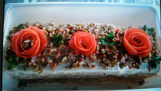 Torta fria light de sardinha