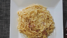 Macarrão à carbonara