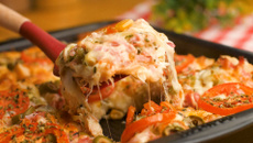 Torta de pão amanhecido