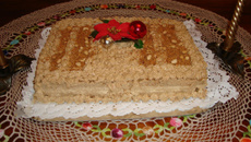 Torta de amendoim da Renê