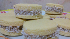 Alfajor de amido de milho