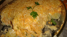 Batata recheada delícia