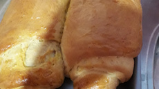 Pão caseiro delicioso