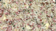 Risoto de lingüiça com provolone