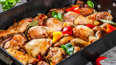 Frango ao forno rápido